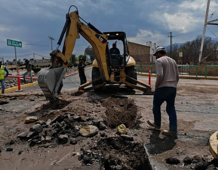 Es importante precisar que el daño fue ocasionado por la intervención de terceros, por lo que se trata de una situación ajena a la operación y control de la CAPAMH.