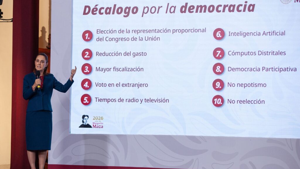Reforma Electoral de Claudia Sheinbaum: Llega a San Lazaro