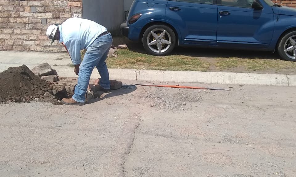 CAPAMH mantiene trabajos permanentes de mantenimiento y atención en la red de agua potable