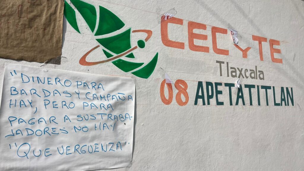 Gobierno no les paga a más de mil trabajadores de Cecyte-Emsad