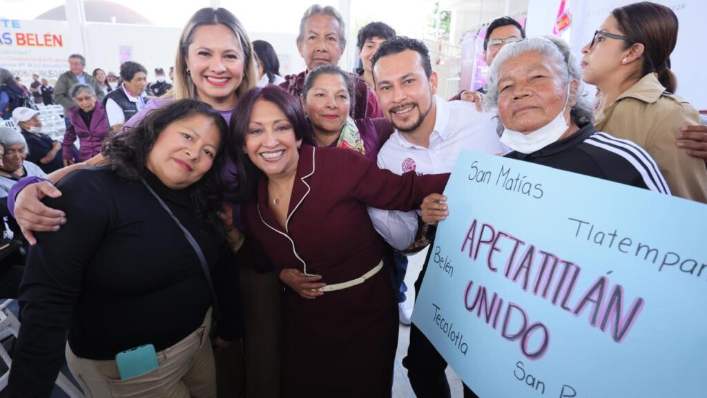 CON OBRAS Y PROGRAMAS SOCIALES, GOBIERNO ESTATAL IMPULSA DESARROLLO DE APETATITLÁN