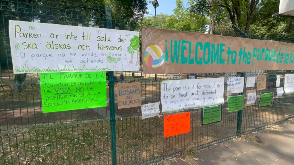 En varios idiomas informan del daño al Parque de la Juventud