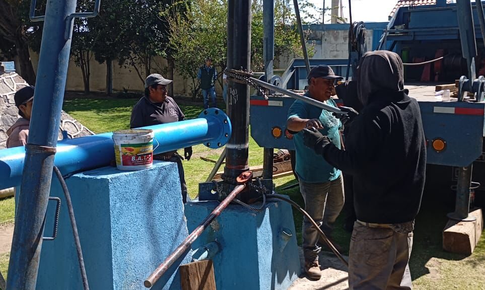 Concluye CAPAMH rehabilitación del pozo San Luis y restablece el servicio al 100%
