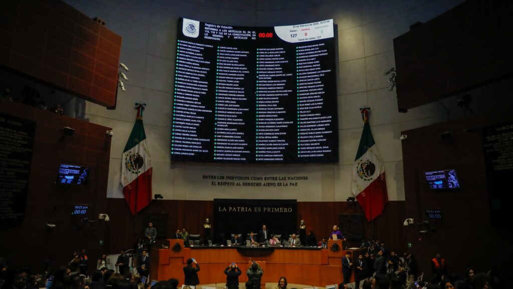 La oposición en el Senado a favor de la Reforma contra las Pensiones Estratosféricas.