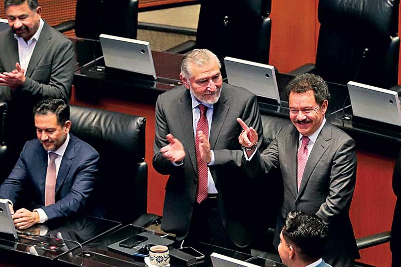 Adán Augusto se fue y en el Senado quitaron el veto a las iniciativas de la oposición