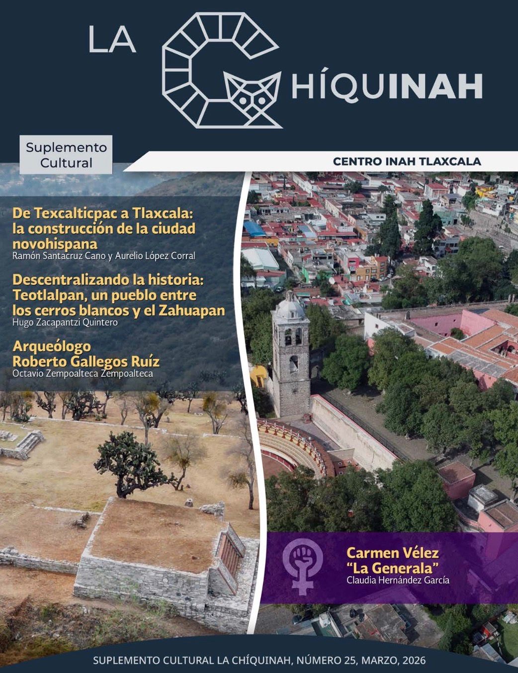 Divulga La ChiquINAH un estudio para entender la conformación de la antigua confederación de Tlaxcallan