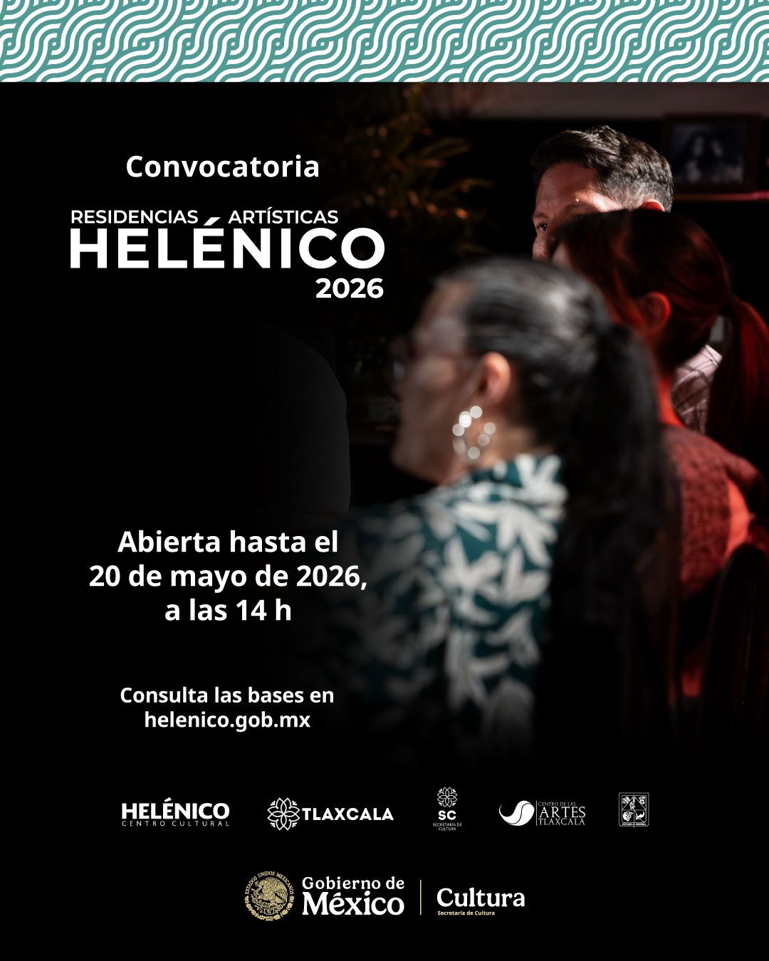 ABREN CONVOCATORIA DE RESIDENCIAS ARTÍSTICAS HELÉNICO 2026 PARA CREADORES ESCÉNICOS EN TLAXCALA. 
