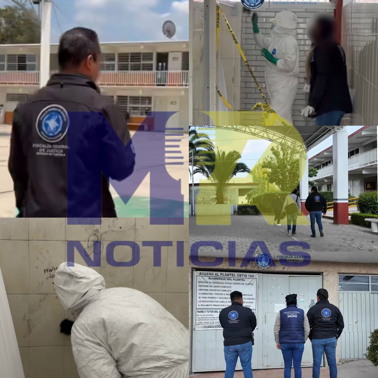 Fiscalía recaba indicios y huellas por “mensajes amenazantes” en escuelas