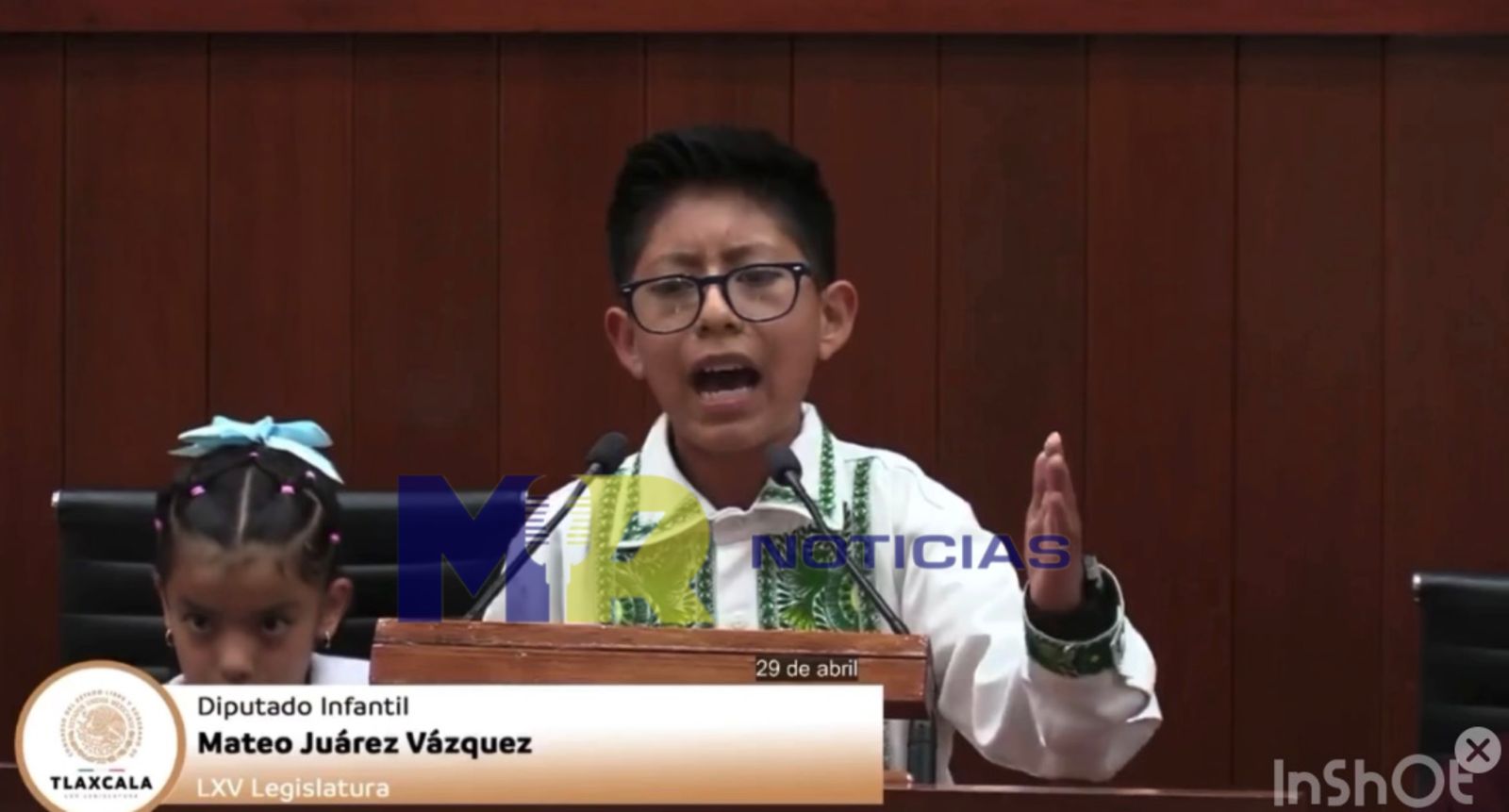 Parlamento infantil denuncia abandono a grupos indígenas
