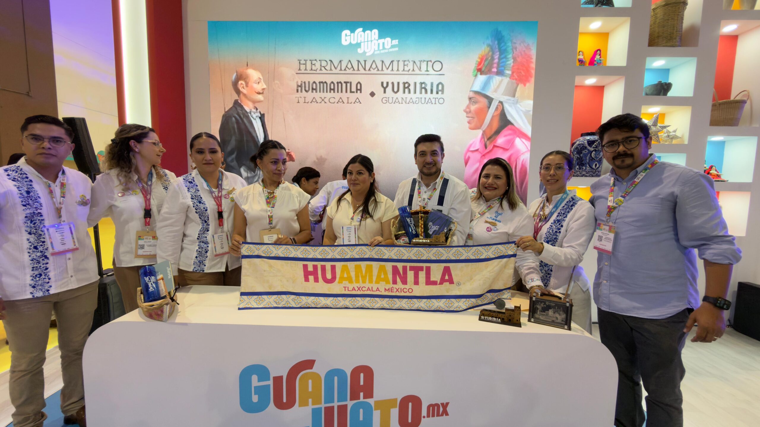 Huamantla suma un nuevo hermanamiento en el Tianguis Turístico de México