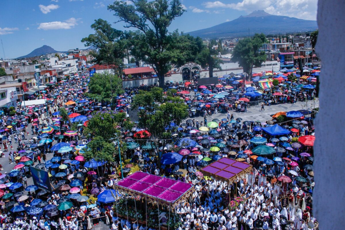 Se Reporta Saldo Blanca durante Viacrucis de Viernes Santo en Chiautempan
