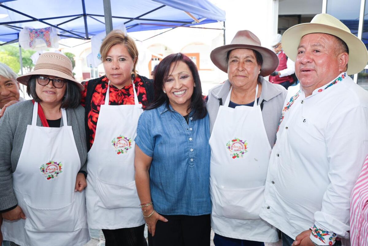 En Gira por Cuaxomulco Gobernadora Inaugura Cinco Obras