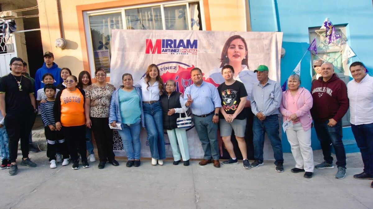 Dip. Miriam Martínez atiende demanda de mujeres y fortalece la seguridad en Totolac: “Aquí nadie se raja”