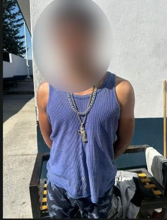 Seguridad Pública, informa que la mañana de este día se llevó a cabo la detención oportuna de un masculino señalado como presunto responsable del robo de un teléfono celular a una joven estudiante.