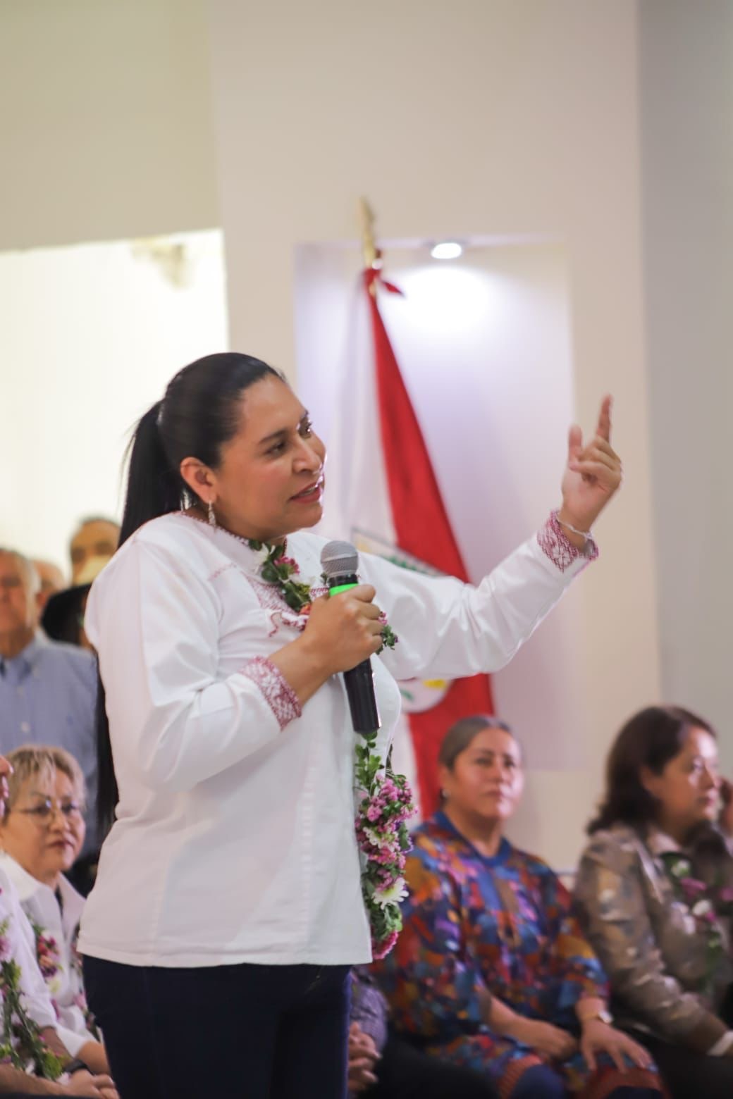 “Ante los intereses legítimos de poder, primero el pueblo”, afirmó Ana Lilia Rivera
