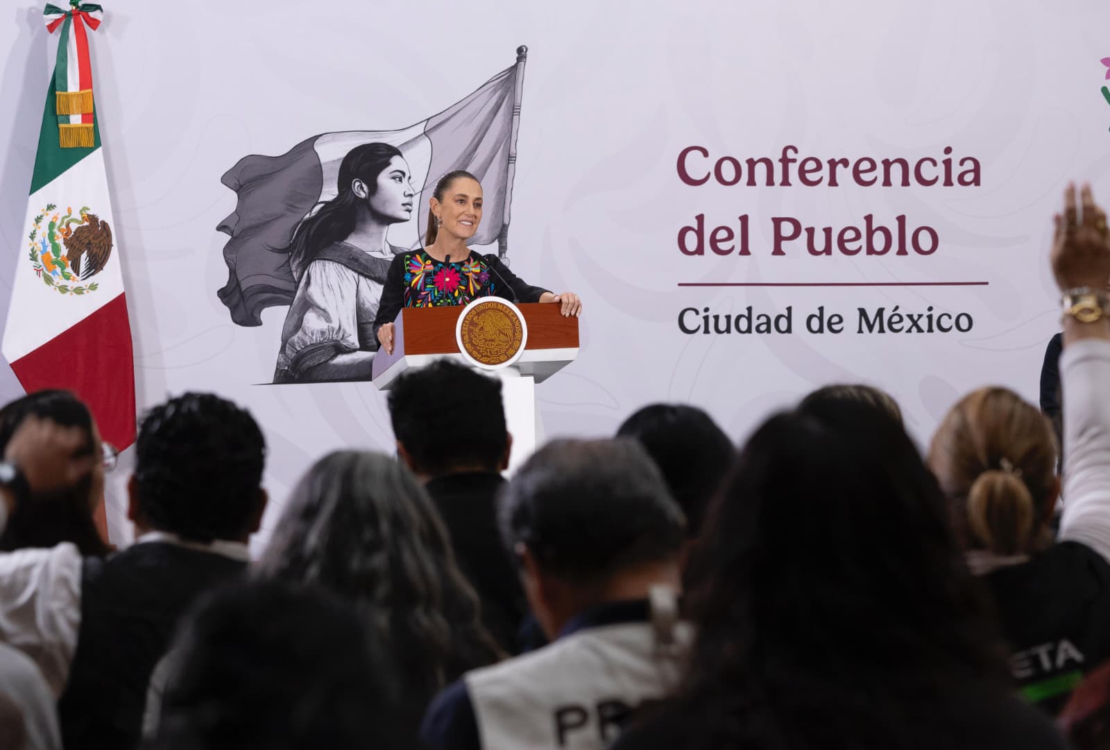 SE DESTINAN CERCA DE 12 MIL MDP PARA EVITAR INUNDACIONES; HAY 23 MIL OBRAS DE AGUA POTABLE Y DRENAJE EN PRÁCTICAMENTE TODOS LOS MUNICIPIOS DEL PAÍS: PRESIDENTA CLAUDIA SHEINBAUM
