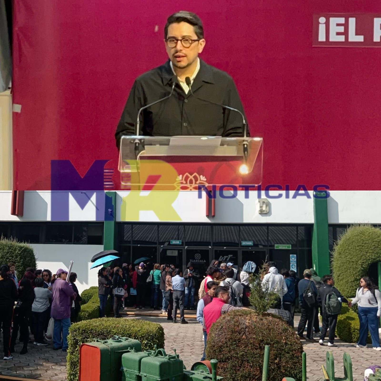 Trabajadores insisten que no abrirán la UTT hasta que remuevan al rector Lenin Calva