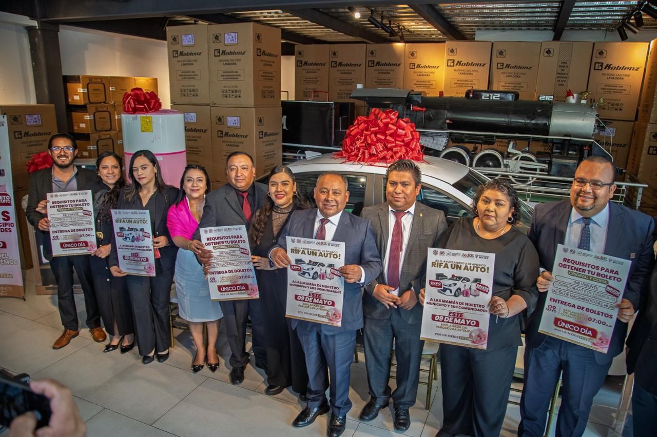 APIZACO CELEBRA A LAS MAMÁS EN GRANDE CON LA RIFA DE ¡UN AUTO!