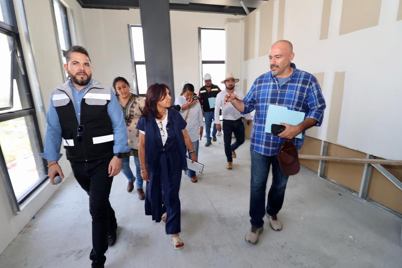 SUPERVISA GOBERNADORA ÚLTIMA ETAPA DE LA CIUDAD ADMINISTRATIVA. 