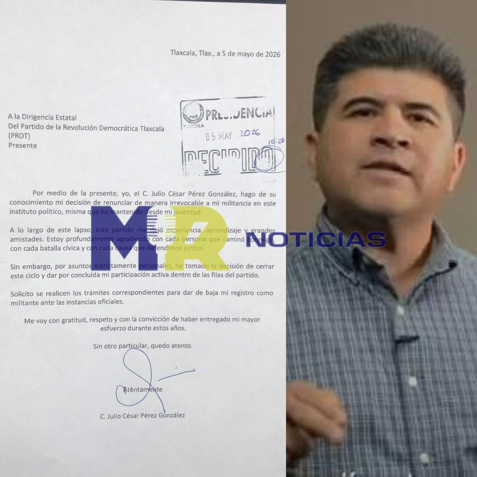 Se desmorona el PRD Tlaxcala, cada vez son menos