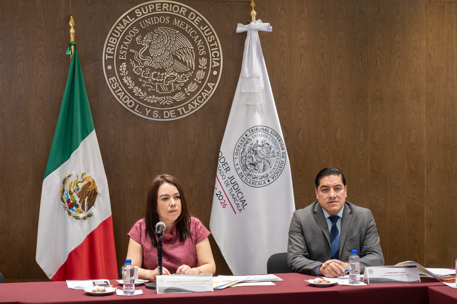 Dan TSJE y OAJ Seguimiento al Plan Institucional para Modernizar Justicia en Tlaxcala