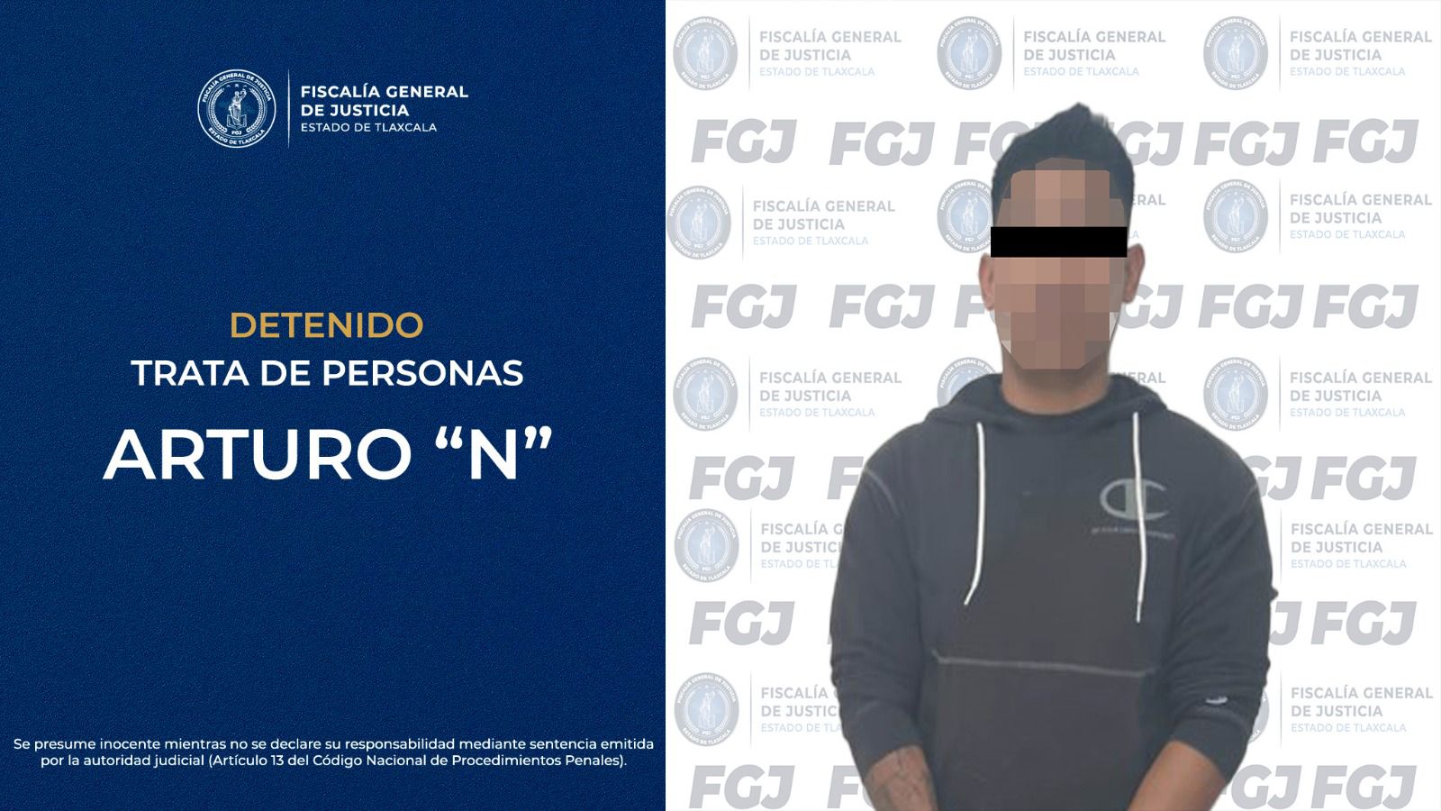 FGJE Y SSPC DETIENEN EN ACUAMANALA A PRESUNTO RESPONSABLE DE TRATA DE PERSONAS.