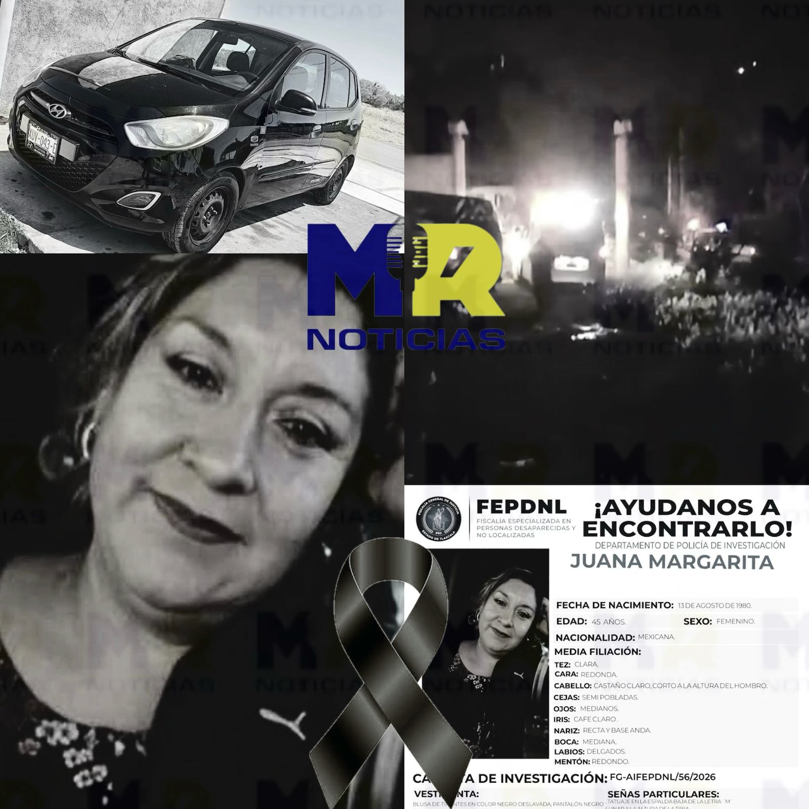 Tras 11 días desaparecida, hallan sin vida a conductora de Didi en Tlaxcala