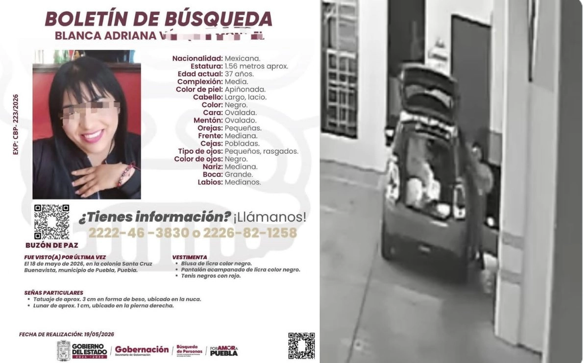 Hallan sin vida a Blanca Adriana N en Tlaxcala; desapareció en Puebla tras ir a clínica de belleza “Detox”