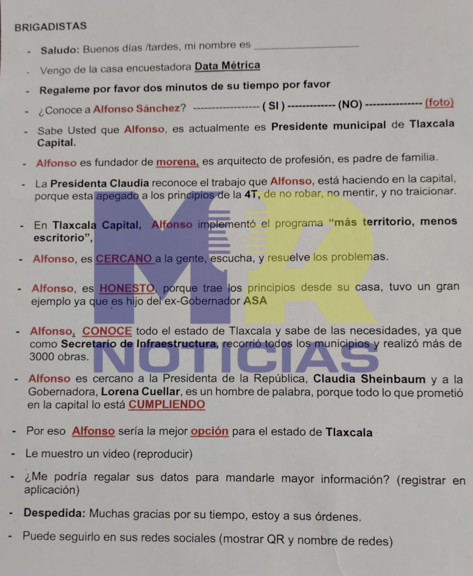 Trabajadores del CECyTE son usados como falsos encuestadores