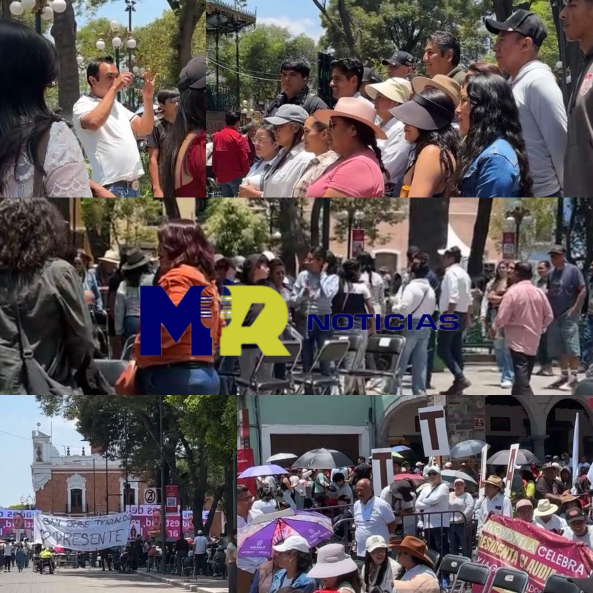 Gobiernos movilizan a trabajadores para respaldar mensaje de Claudia Sheinbaum