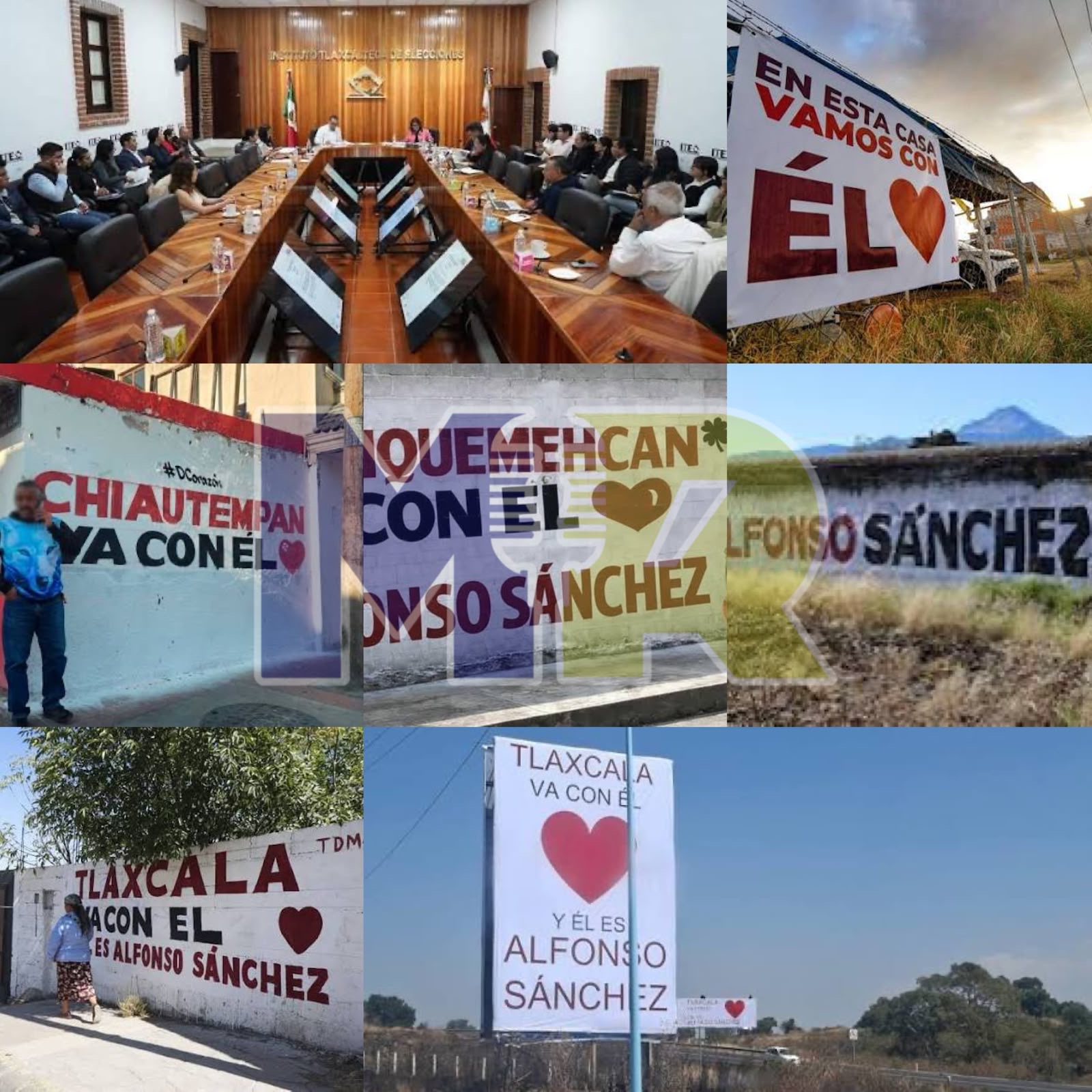 Tiene 48 horas Alfonso Sánchez para borrar bardas y quitar espectaculares y lonas