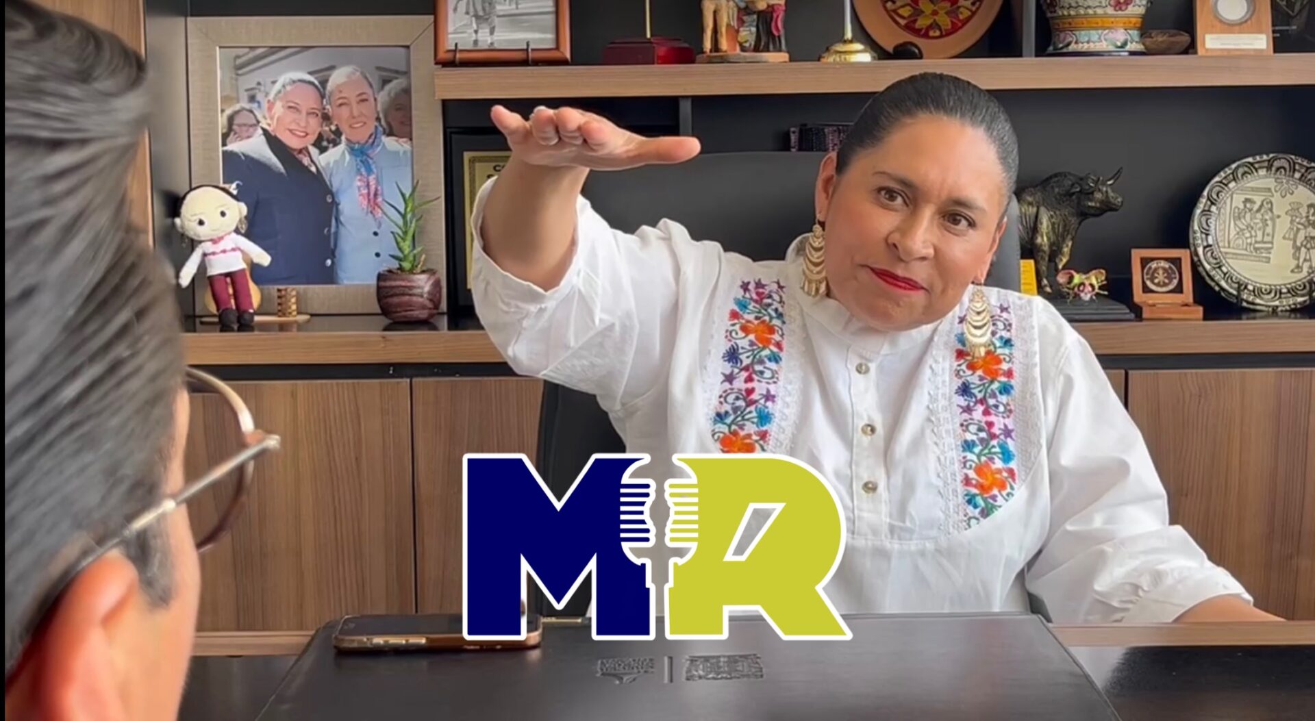 Ana Lilia Rivera Rivera, senadora de la República y una de las figuras que se perfilan para la elección del 2027. Imagen: MR Noticias/Nestor Jiménez