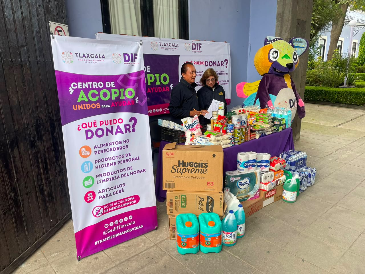 ABRE SEDIF SEIS CENTROS DE ACOPIO “UNIDOS PARA AYUDAR” EN APOYO A DAMNIFICADOS DE VENEZUELA