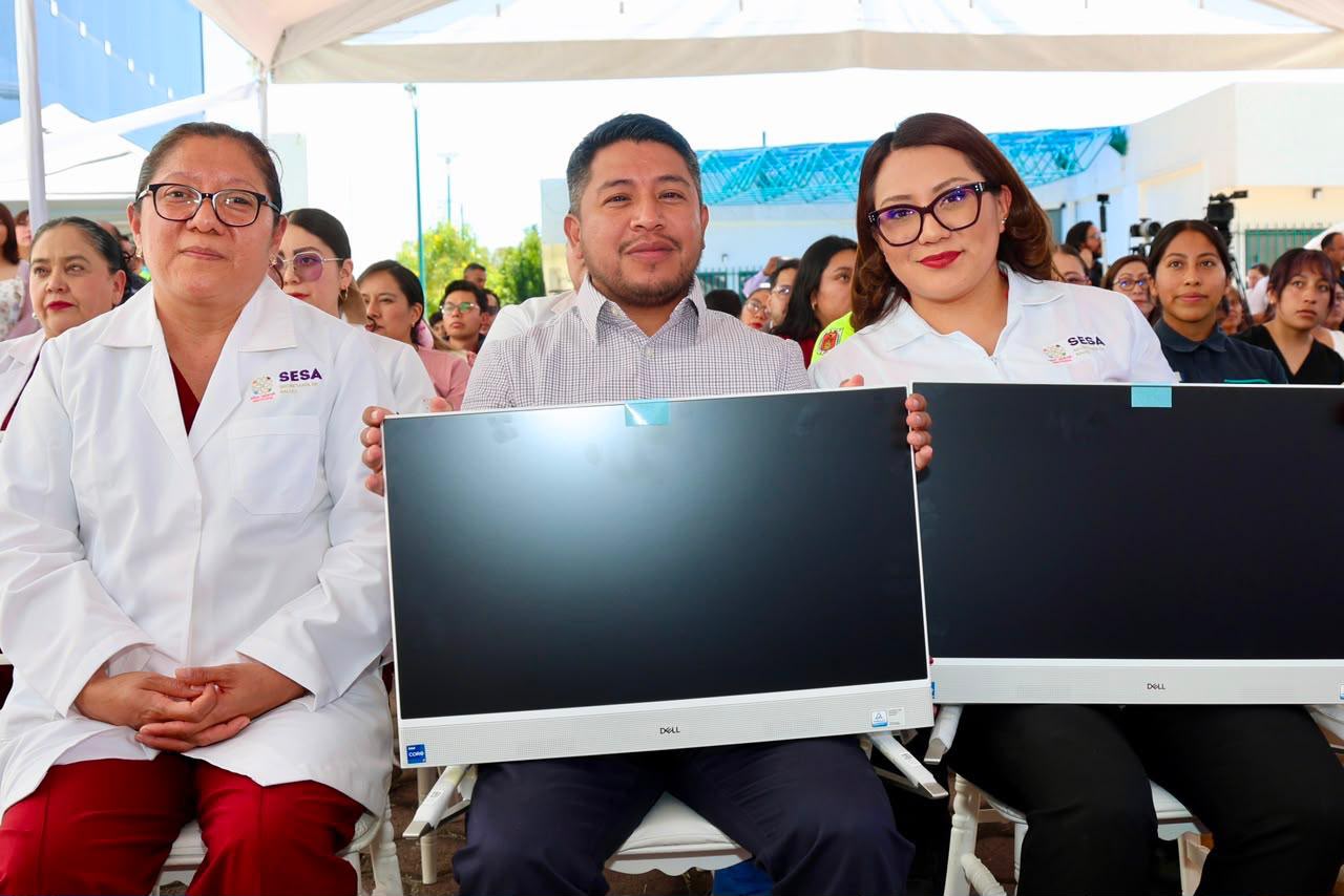FORTALECE GOBIERNO ESTATAL LABORATORIO DE SALUD CON EQUIPO DE CÓMPUTO, INSUMOS Y VEHÍCULOS  