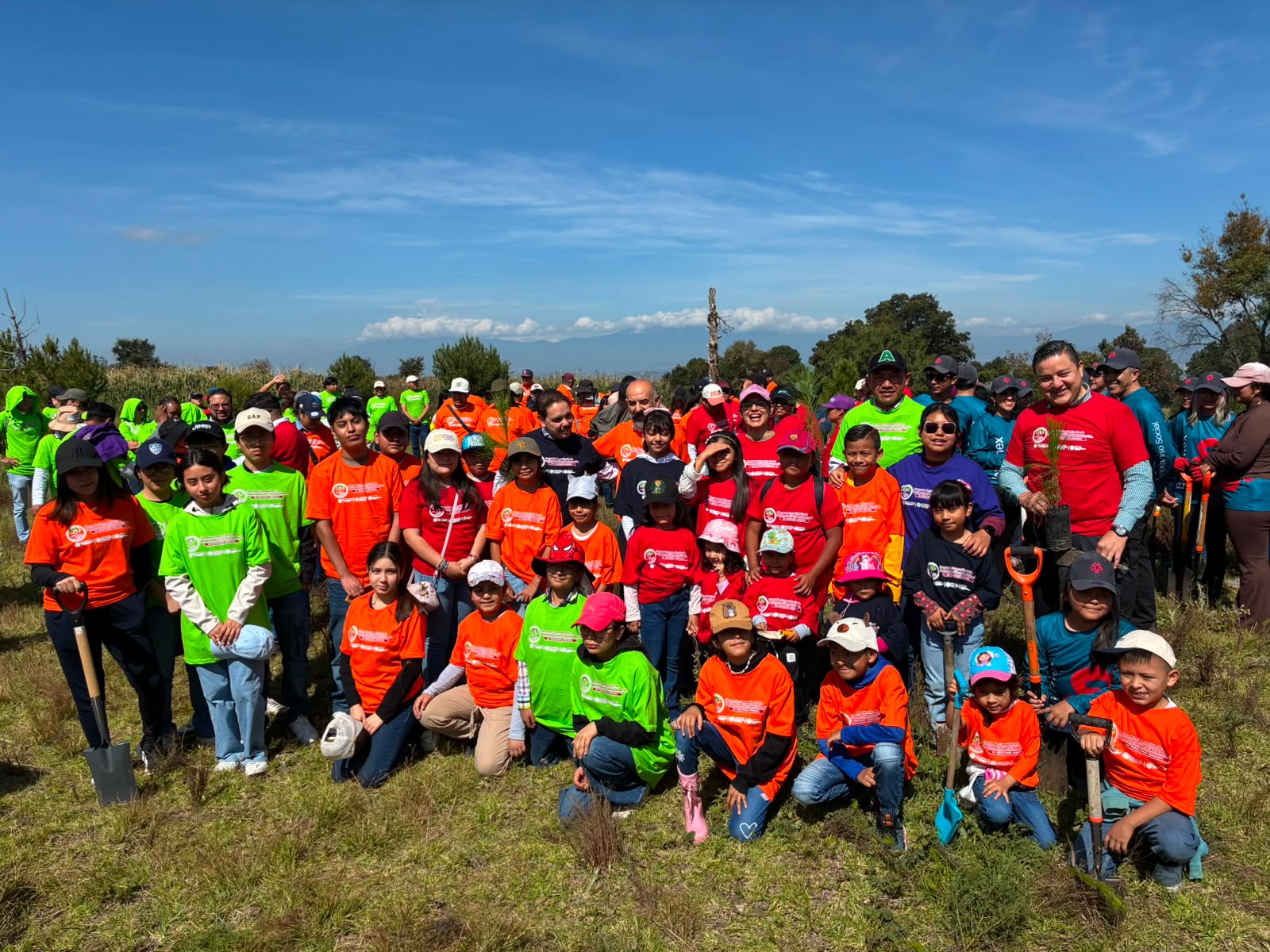 Chiautempan se suma a la Jornada Nacional de Reforestación