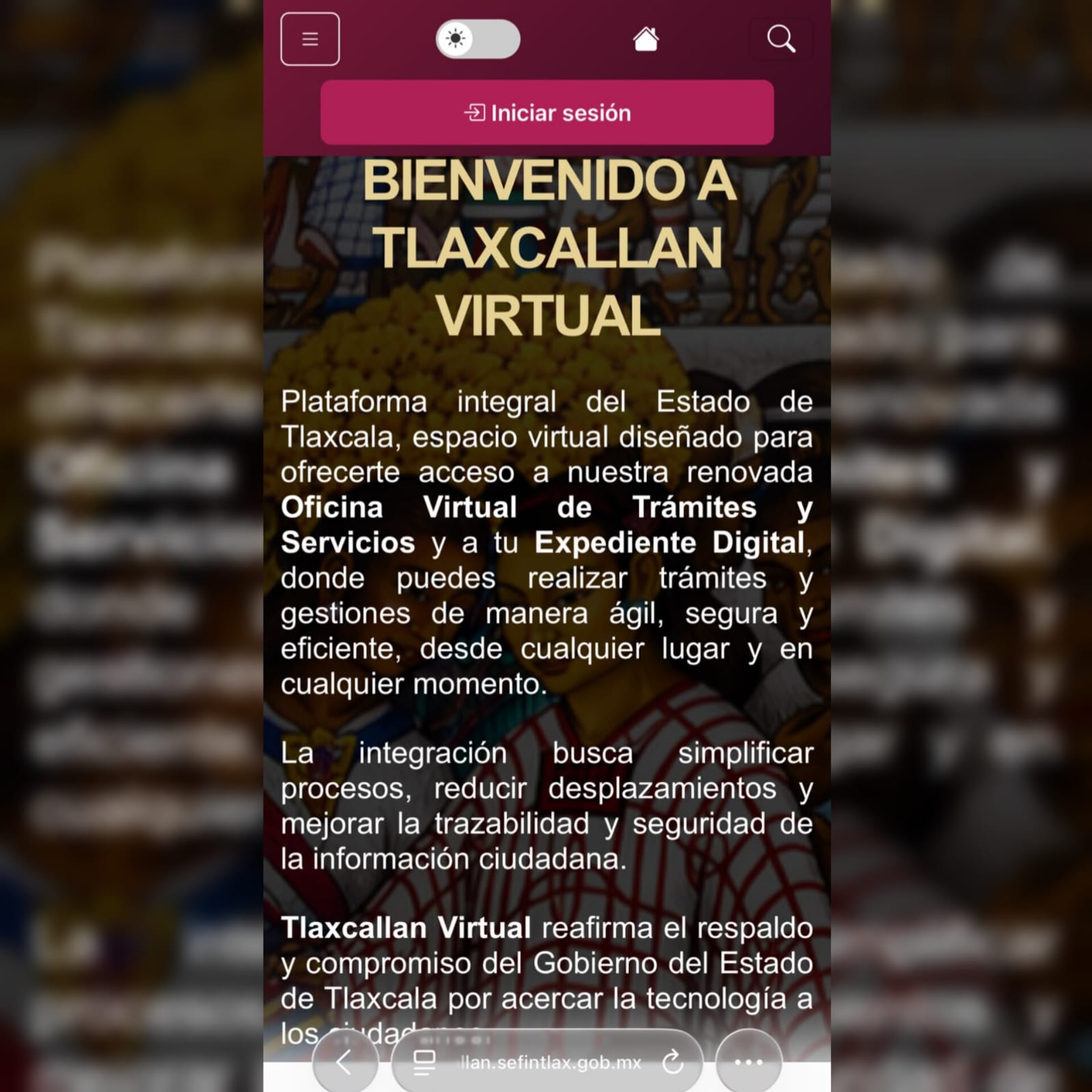 TLAXCALLAN VIRTUAL ACERCA TRÁMITES Y SERVICIOS DEL GOBIERNO ESTATAL A LA CIUDADANÍA