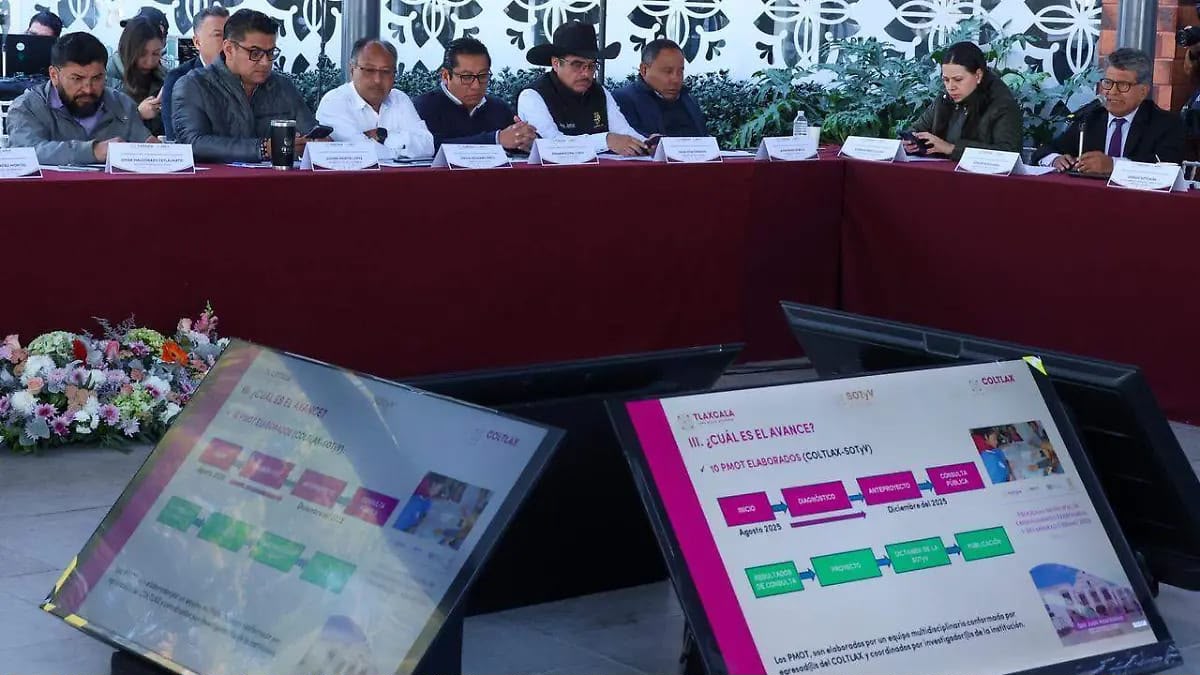 ORDENAMIENTO TERRITORIAL AVANZA EN 43 DE LOS 60 MUNICIPIOS DE TLAXCALA
