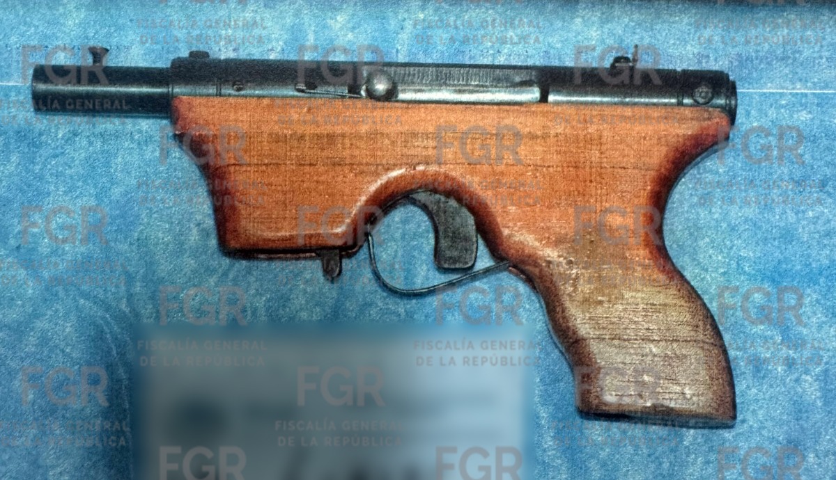 LOGRA FGR SENTENCIA CONDENATORIA CONTRA UNA PERSONA DETENIDA CON UN ARMA DE FUEGO SIN LICENCIA, EN TLAXCALA