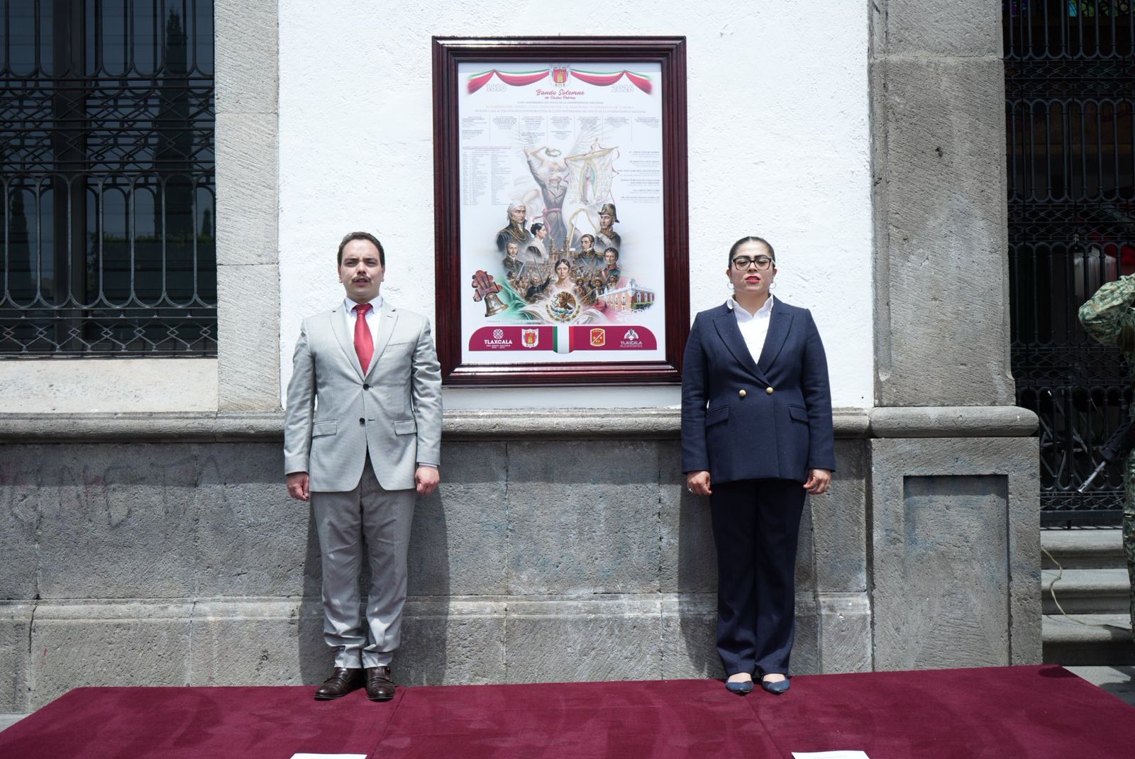Fija Congreso del Estado Bando Solemne con motivo del inicio del mes patrio
