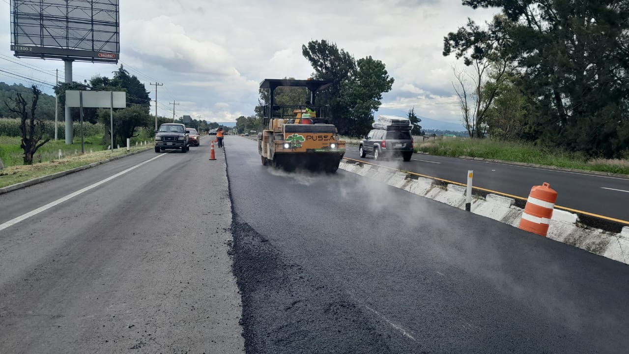 COMIENZA SICT MANTENIMIENTO MAYOR EN LA AUTOPISTA SAN MARTÍN TEXMELUCAN-TLAXCALA-EL MOLINITO