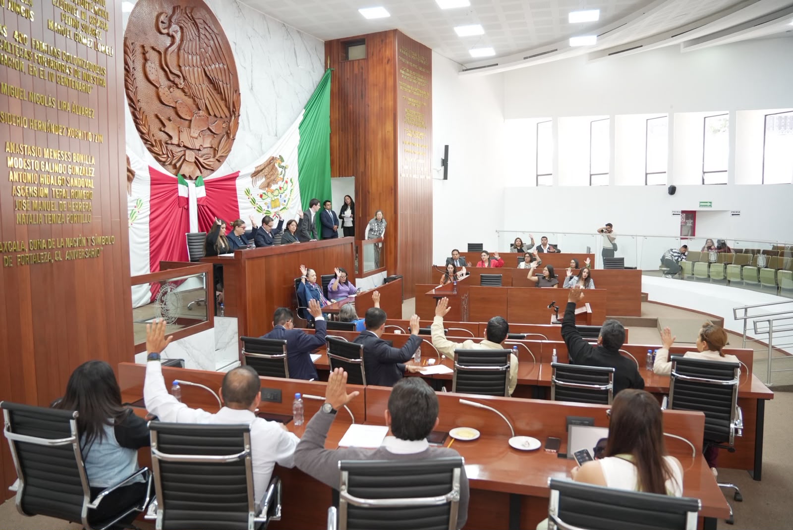Avala LXV Legislatura donación de predio al ICATLAX
