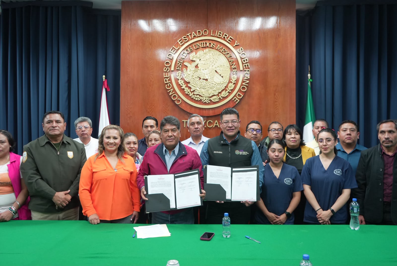 Signan convenio de colaboración Vicente Morales y CRI-Escuela para acercar servicios de rehabilitación