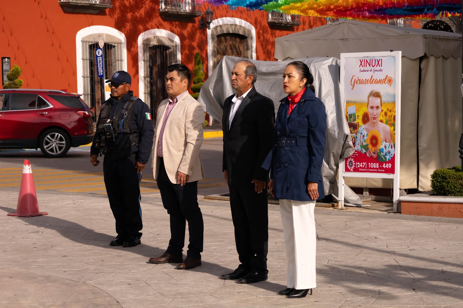 CON LA PARTICIPACIÓN DE EL VALLE, HUAMANTLA CONCLUYE SU PROGRAMA DE HOMENAJES CÍVICOS DIARIOS