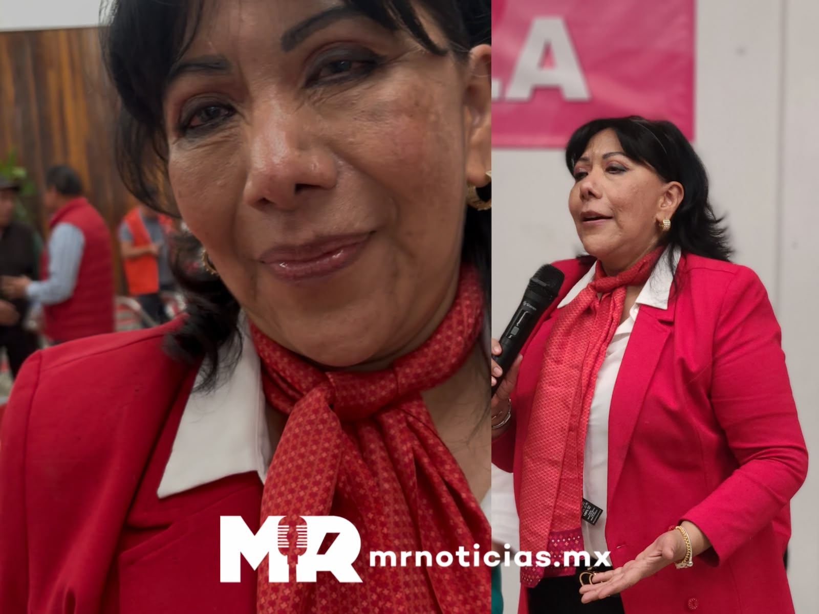 Anabell Ávalos aclara postura sobre el PRI Tlaxcala. Imagen: Valeria Sánchez Rosas / MR Noticias