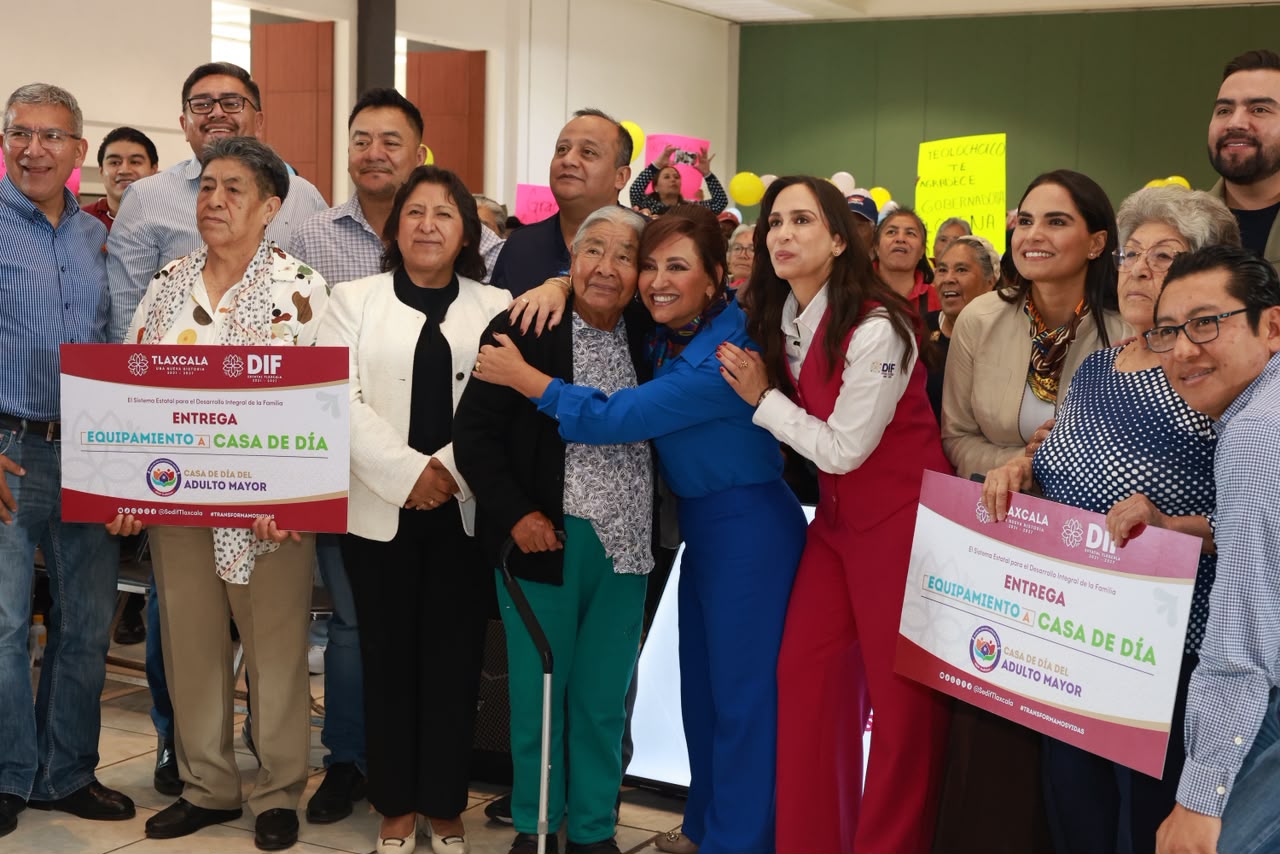 TLAXCALA CONSOLIDA MODELO DE CUIDADOS PARA LAS INFANCIAS Y PERSONAS MAYORES.